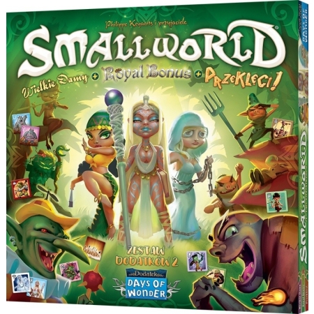 SMALL WORLD - Wielkie Damy + Royal Bonus + Przeklęci